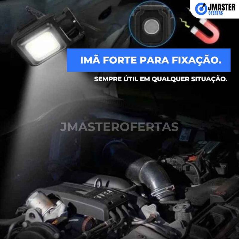 Light pro led, chaveiro MASTER multifuncional