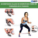 Kit Elástico - Master, 11 itens para Musculação em Casa