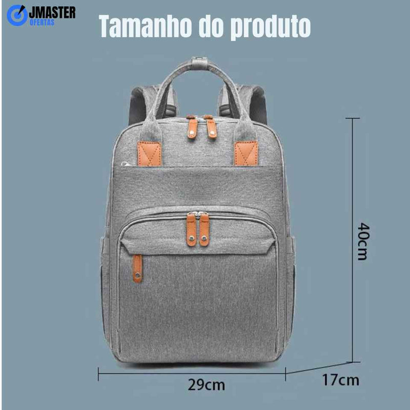 bolsa maternidade, MASTER, com berço móvel 2 em 1