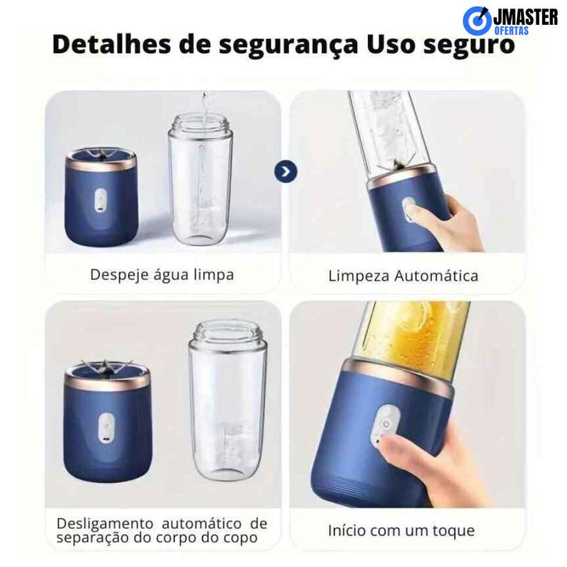 Mini liquidificador portátil MASTER