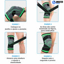 Joelheira - Master, 360° Multiesportiva, tecido Premium.